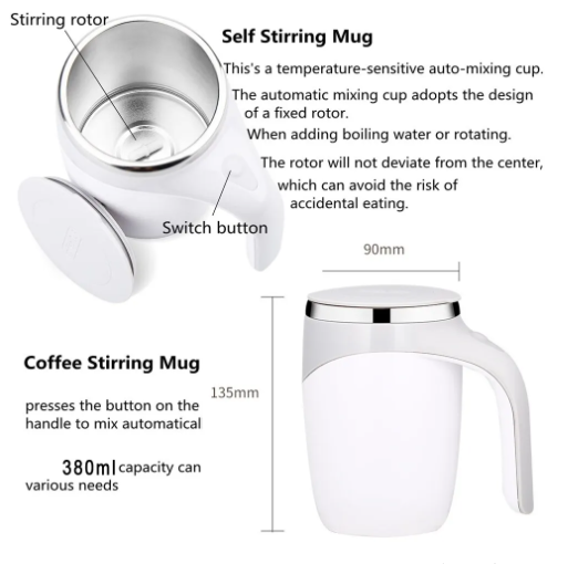 Self Stirring Cup