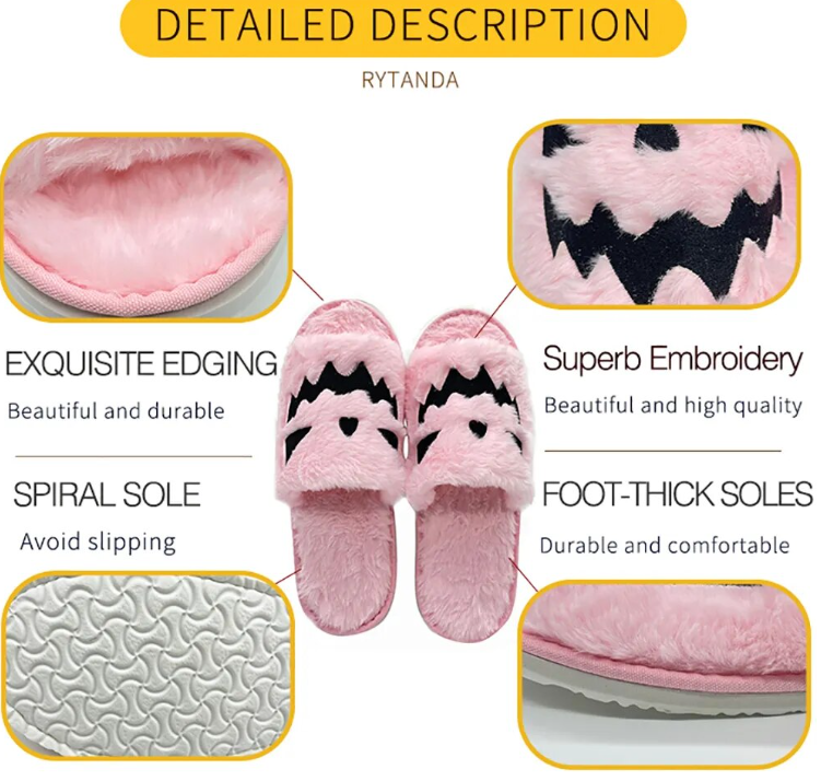 Halloween Pumpkin Slippers