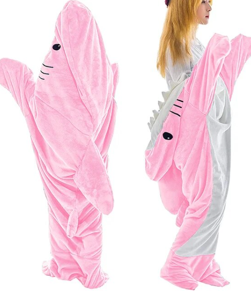 Shark Adult Onesie/ Sleeping Bag